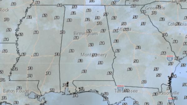 July 4 7 p.m. sky cover forecast