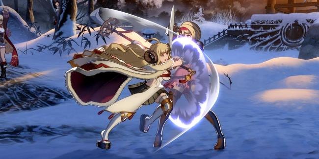 Granblue Fantasy Versus Rising, Jita blocking Anila's attack