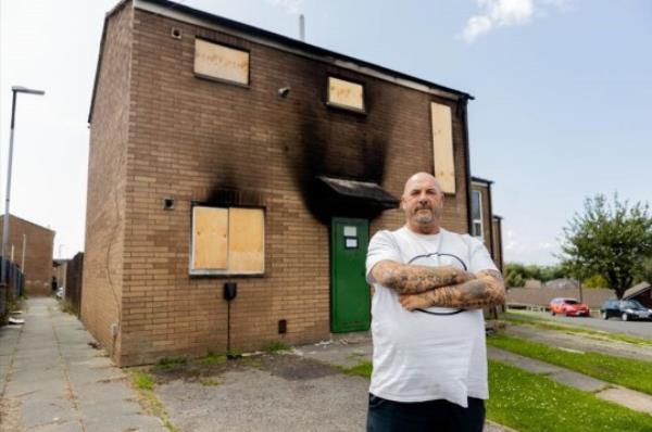 Dad's warning after Christmas gift destroyed his home Picture: supplied