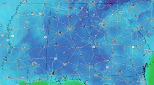 Tuesday/Wednesday lows