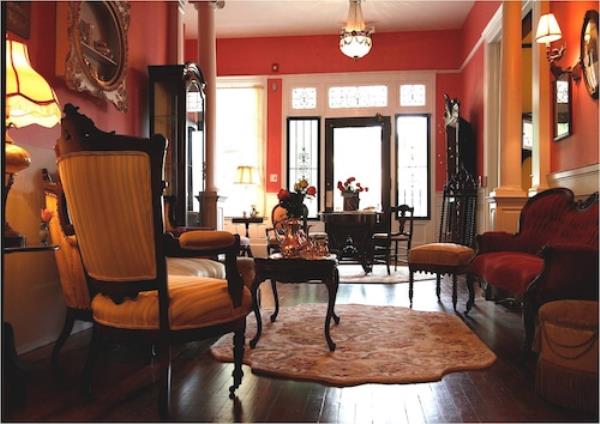 Furniture in the Hassinger Daniels Mansion