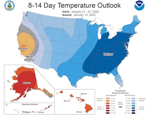 8-14 day temp outlook