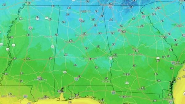 Tuesday-Wednesday lows