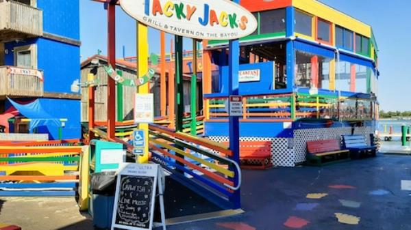 Tacky Jacks has grown a lot since it was founded around 1980 in the area that would become Orange Beach. It now has locations in Gulf Shores and Fort Morgan as well.